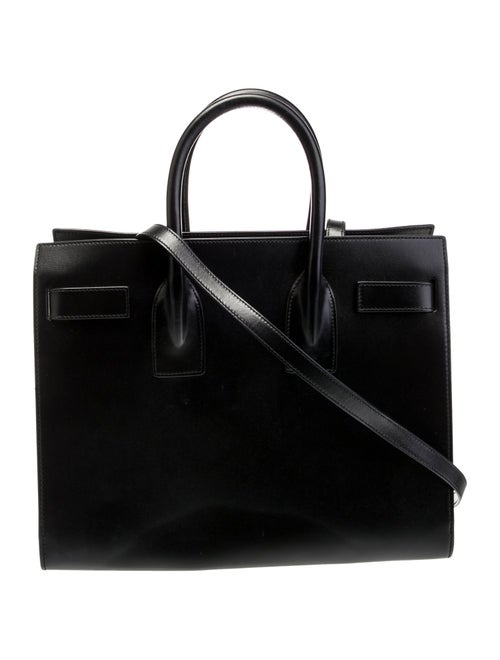 Saint Laurent Leather Sac De Jour Small