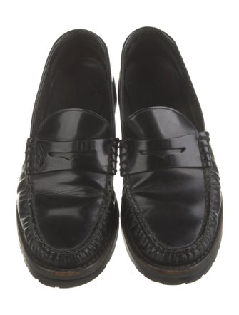 Saint Laurent Leather Loafers