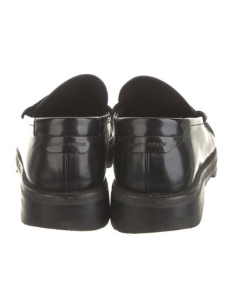 Saint Laurent Leather Loafers