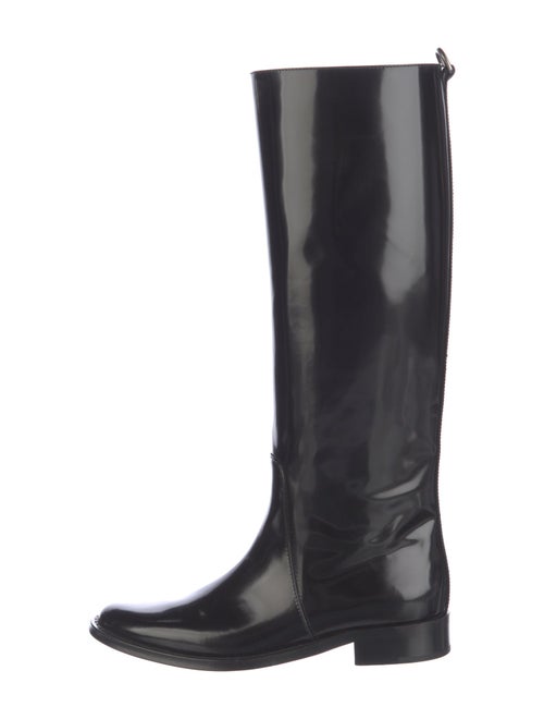Saint Laurent Patent Leather Boots