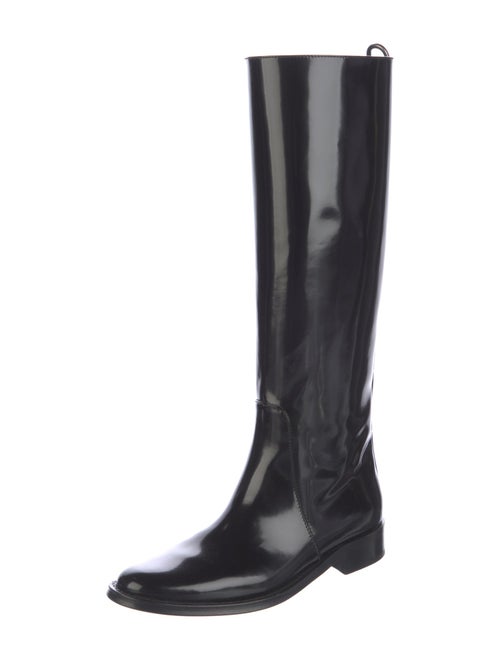 Saint Laurent Patent Leather Boots