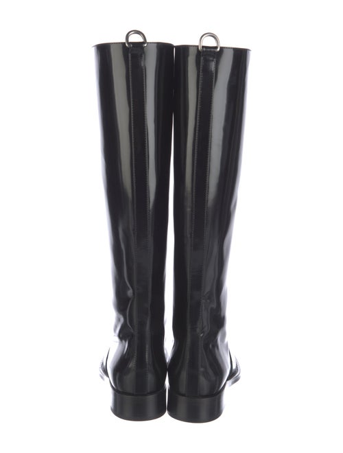 Saint Laurent Patent Leather Boots