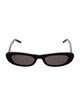 Saint Laurent Square Tinted Sunglasses