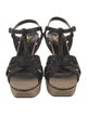 Saint Laurent Leather Sandals