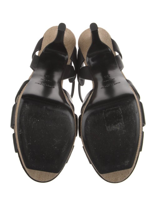 Saint Laurent Leather Sandals