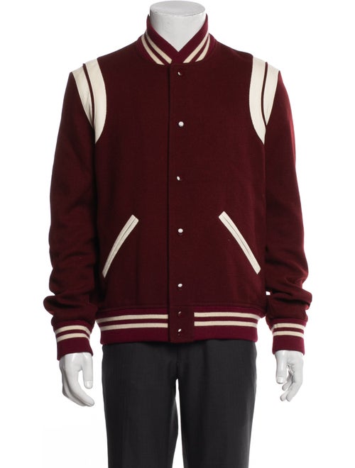 Saint Laurent 2020 Wool Varsity Jacket