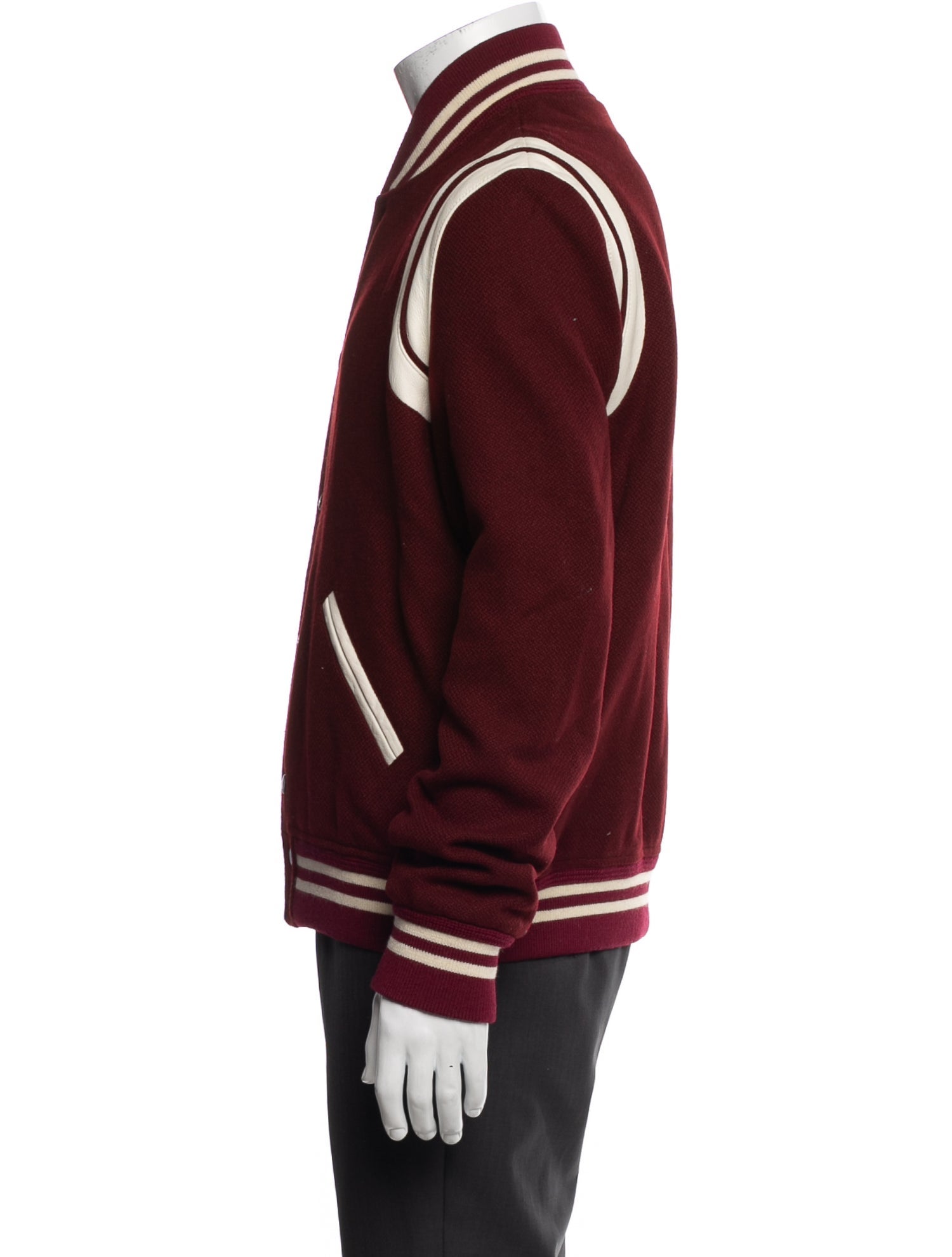 Saint Laurent 2020 Wool Varsity Jacket