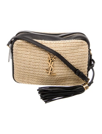 Saint Laurent Raffia Lou Camera
