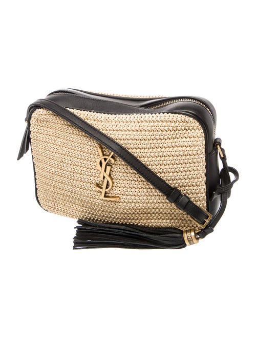 Saint Laurent Raffia Lou Camera