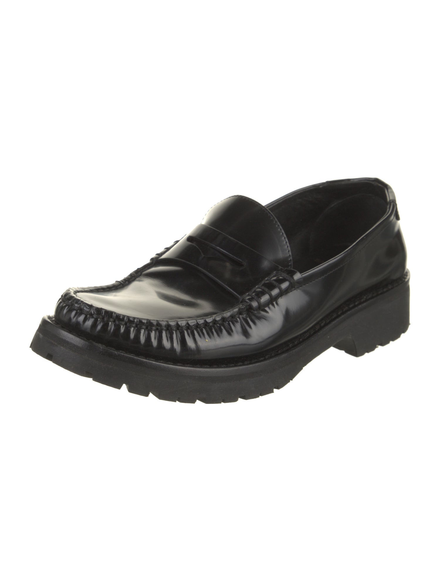 Saint Laurent Leather Loafers