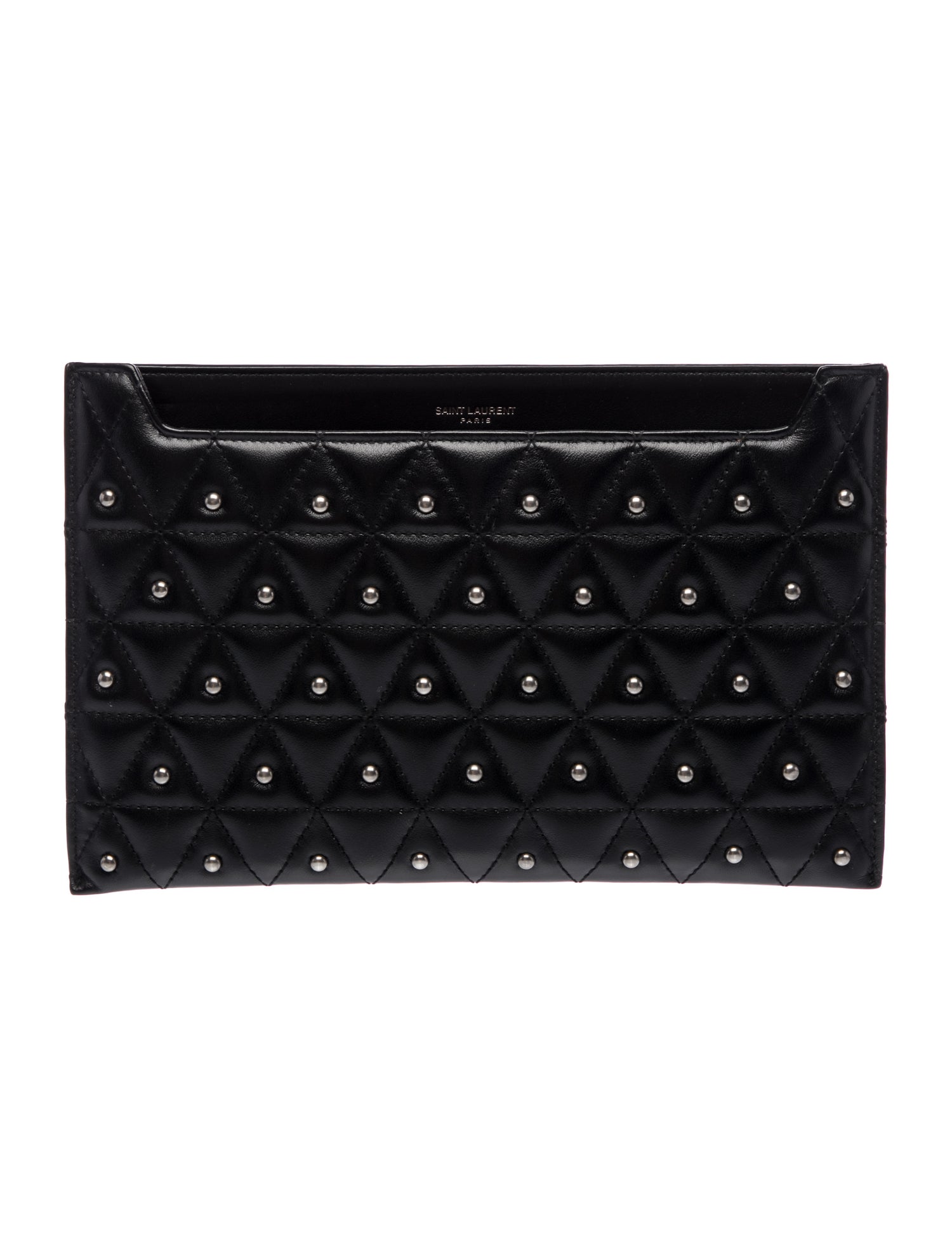 Saint Laurent Leather Clutch