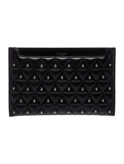 Saint Laurent Leather Clutch