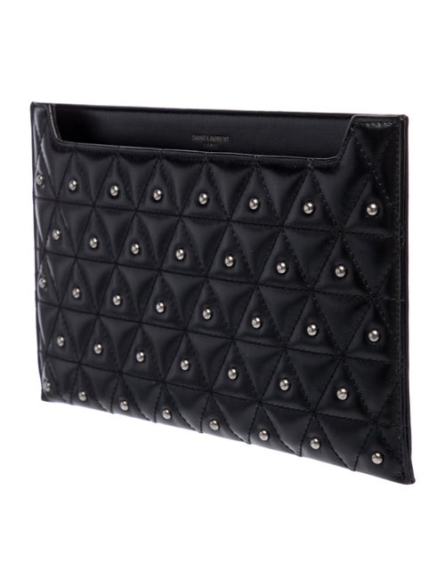 Saint Laurent Leather Clutch