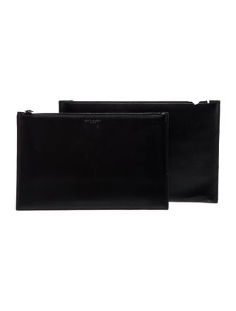 Saint Laurent Leather Clutch