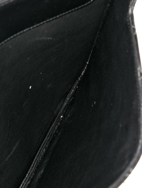 Saint Laurent Leather Clutch