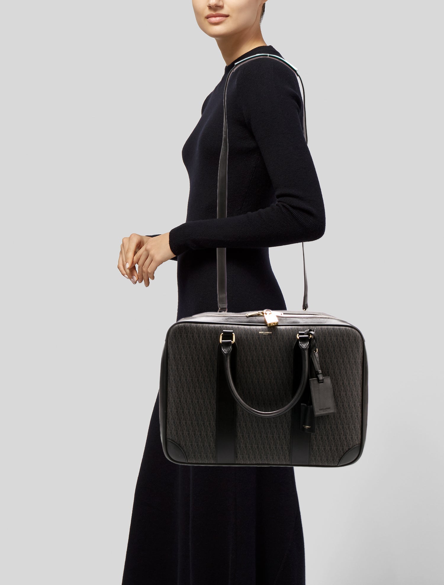 Saint Laurent Leather Shoulder Bag