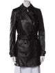 Saint Laurent Lambskin Trench Coat