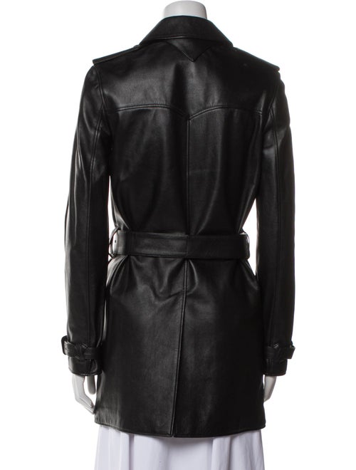 Saint Laurent Lambskin Trench Coat
