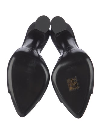 Saint Laurent Satin Slides