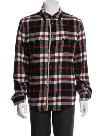 Saint Laurent 2021 Plaid Print Jacket