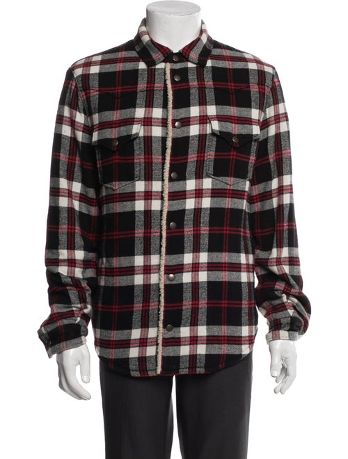Saint Laurent 2021 Plaid Print Jacket