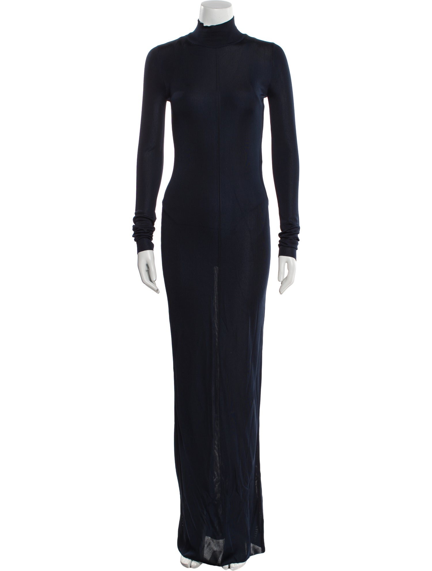 Saint Laurent Turtleneck Long Dress w/ Tags