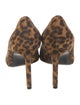 Saint Laurent Suede Animal Print Pumps