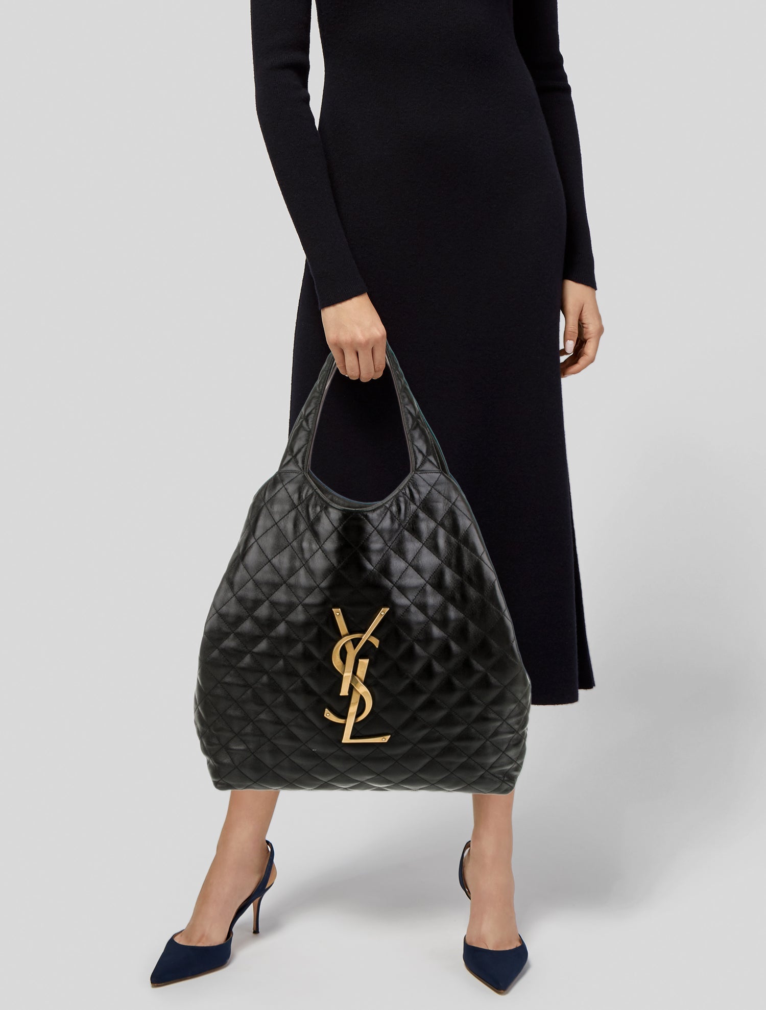 Saint Laurent Quilted Icare Maxi 2023