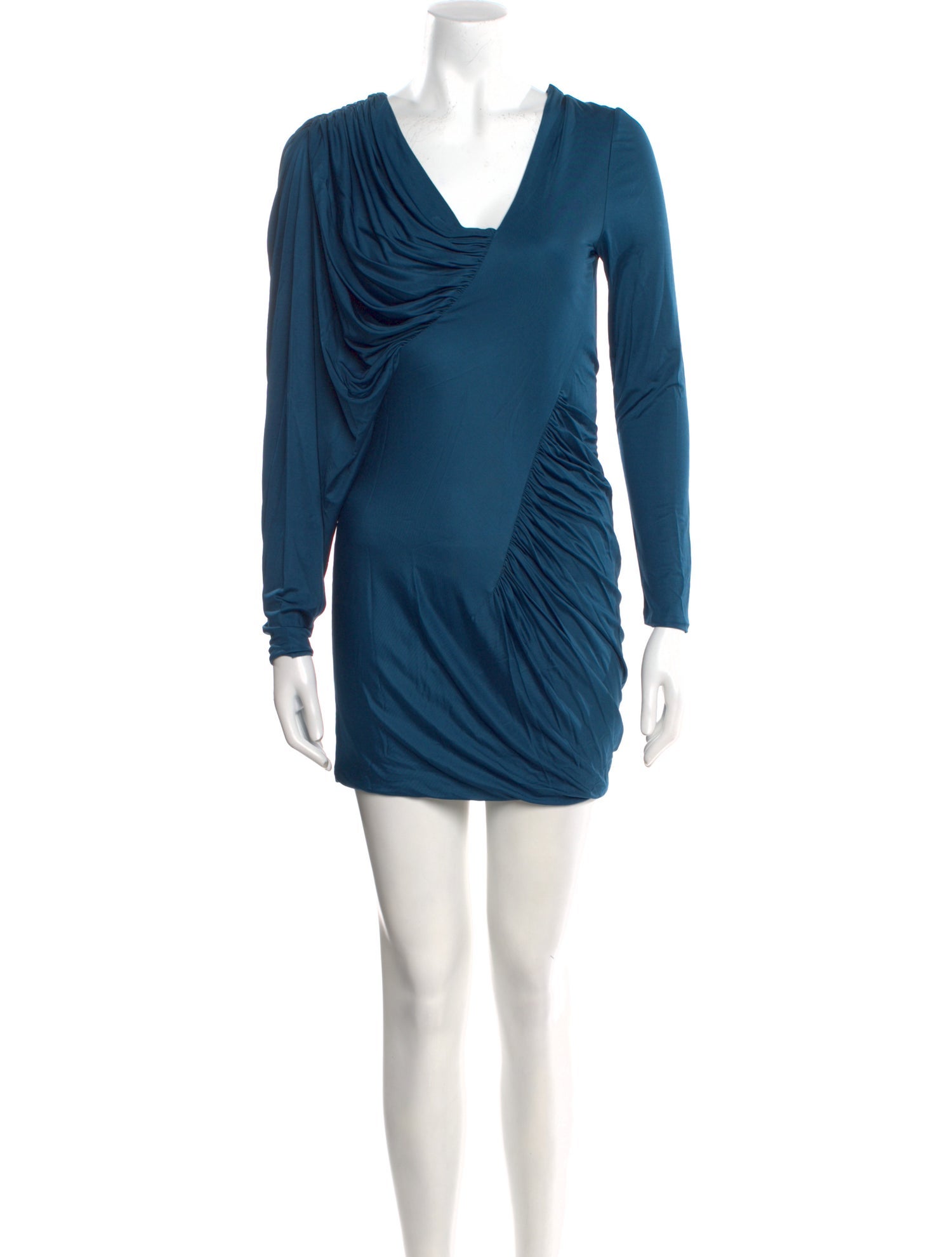 Saint Laurent Cowl Neck Mini Dress w/ Tags