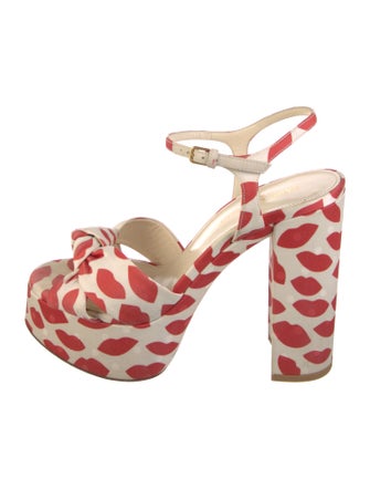 Saint Laurent Printed Sandals