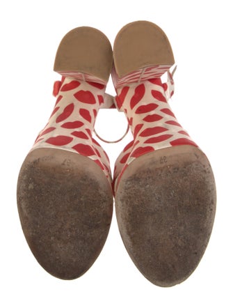 Saint Laurent Printed Sandals