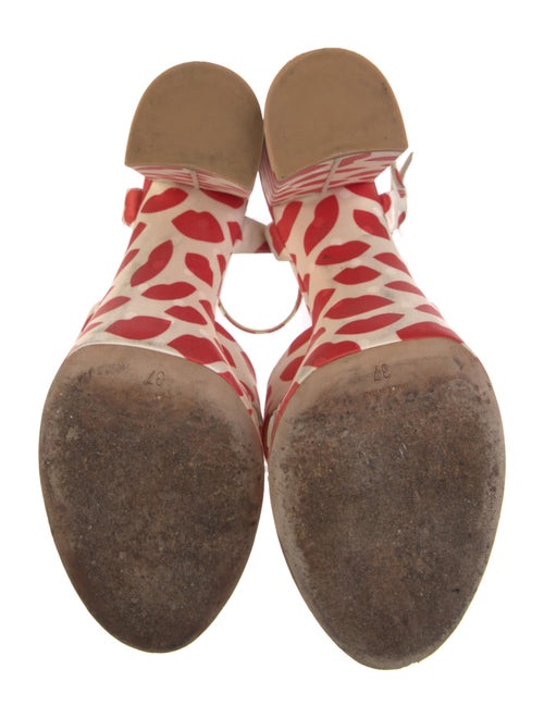 Saint Laurent Printed Sandals