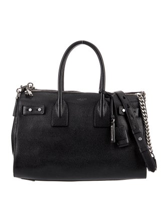Saint Laurent Leather Sac De Jour Small