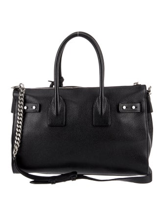 Saint Laurent Leather Sac De Jour Small