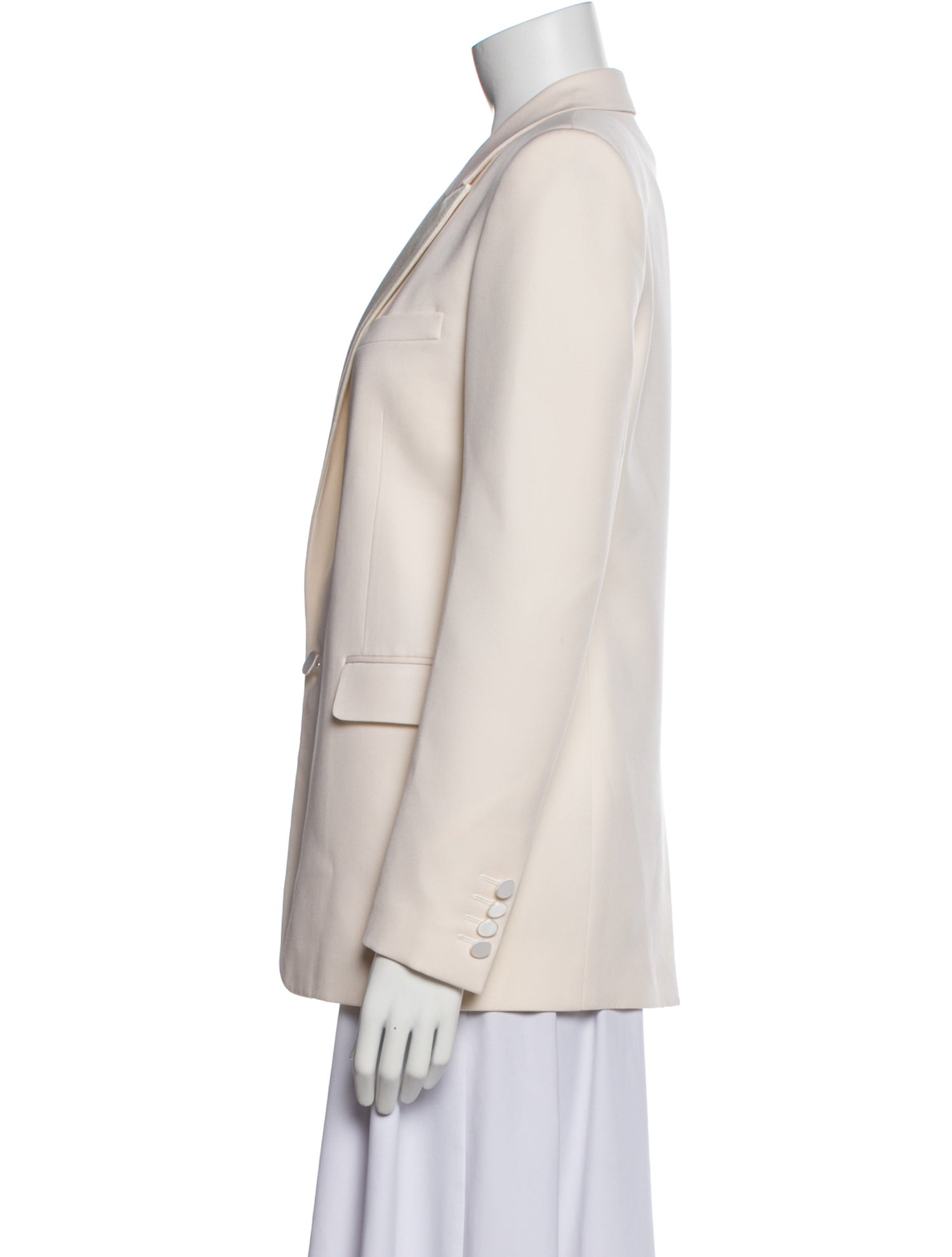 Saint Laurent Virgin Wool Blazer