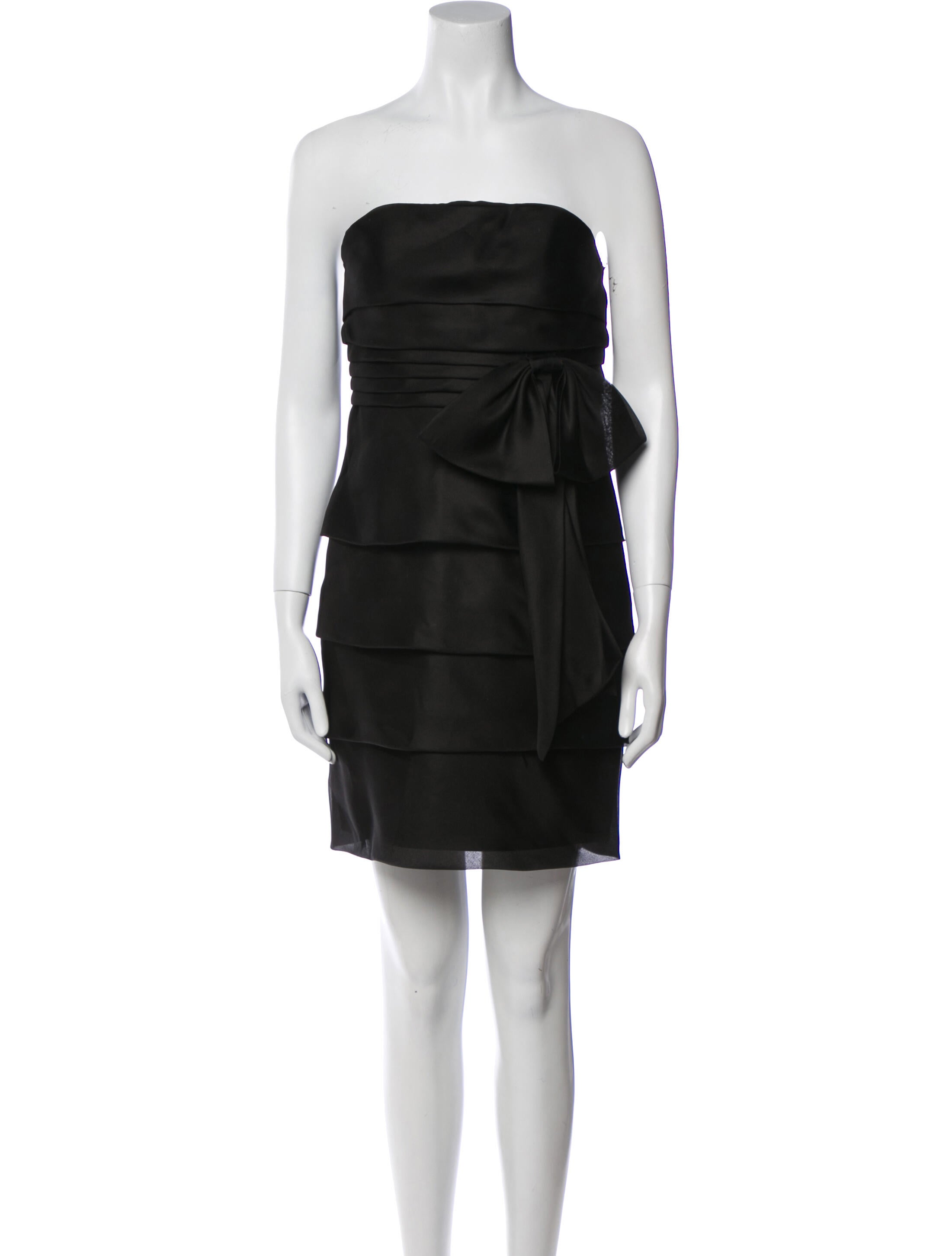 Saint Laurent Silk Mini Dress