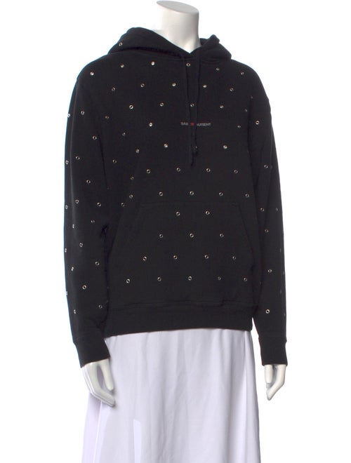 Saint Laurent Crew Neck Long Sleeve Sweatshirt