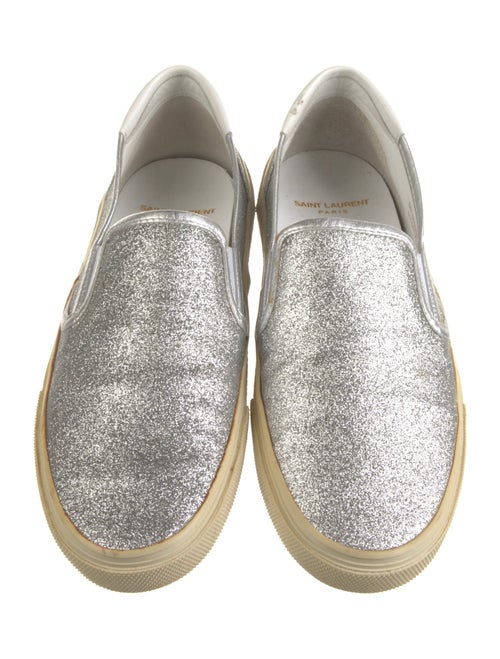 Saint Laurent Glitter Sneakers