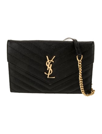 Saint Laurent Leather Cassandre