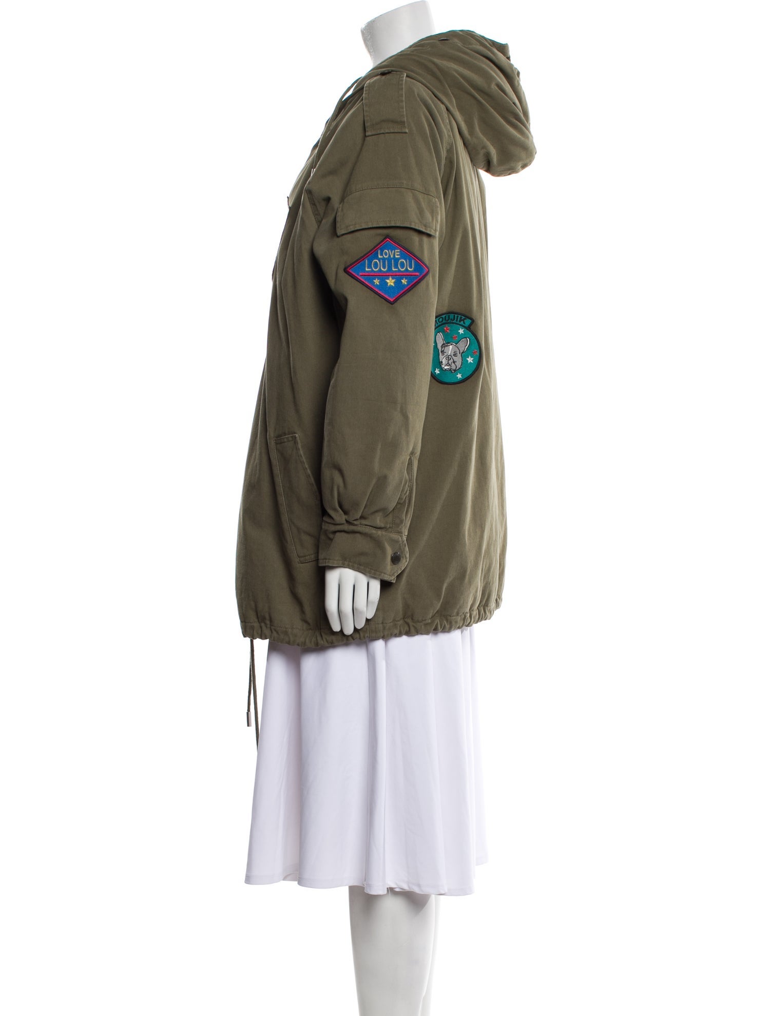 Saint Laurent 2017 Printed Utility Jacket w/ Tags