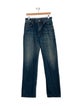 Saint Laurent High-Rise Wide Leg Jeans