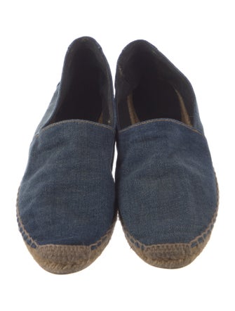 Saint Laurent Denim Printed Espadrilles