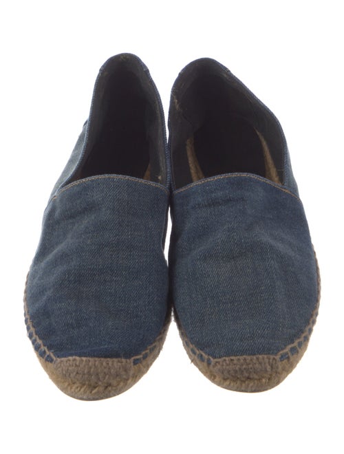 Saint Laurent Denim Printed Espadrilles
