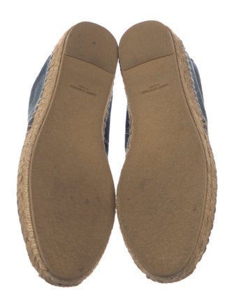 Saint Laurent Denim Printed Espadrilles