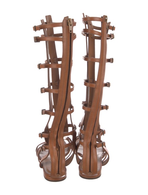 Saint Laurent Leather Gladiator Sandals