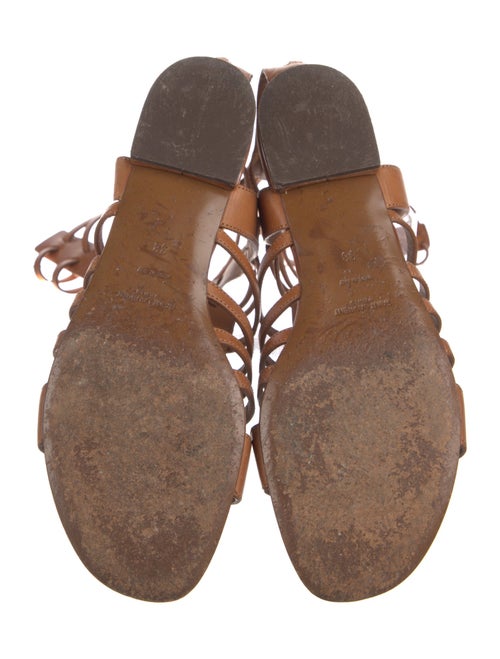 Saint Laurent Leather Gladiator Sandals