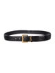 Saint Laurent Embossed Leather Belt