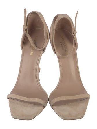Saint Laurent Suede Sandals