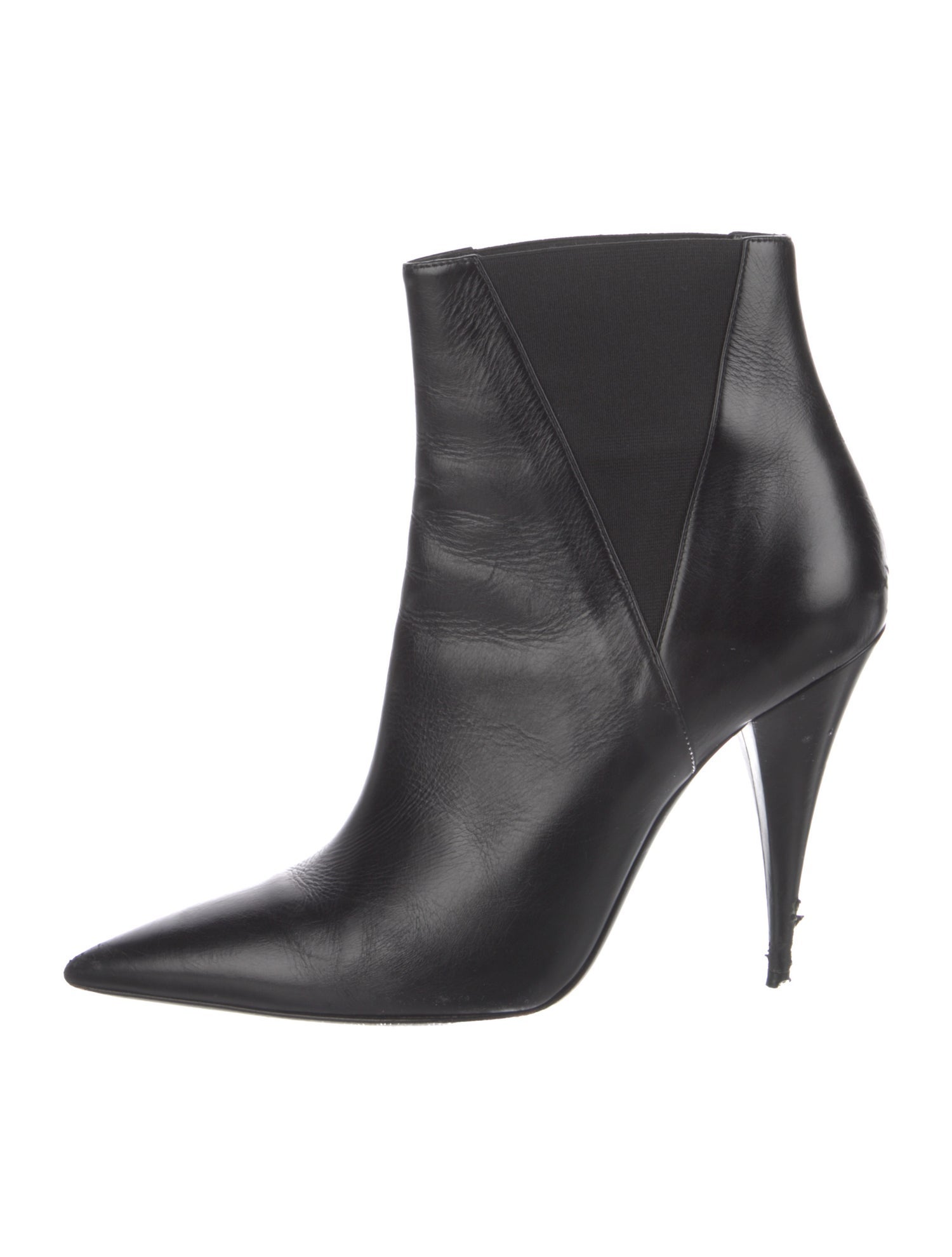 Saint Laurent Leather Chelsea Boots