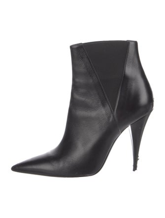Saint Laurent Leather Chelsea Boots